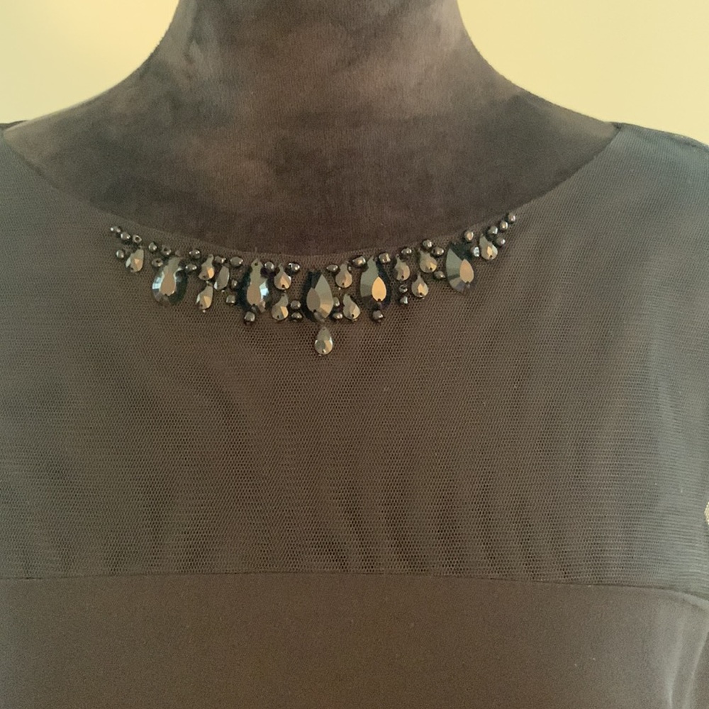 NWT Black Cocktail Dress - Picture 3 of 10